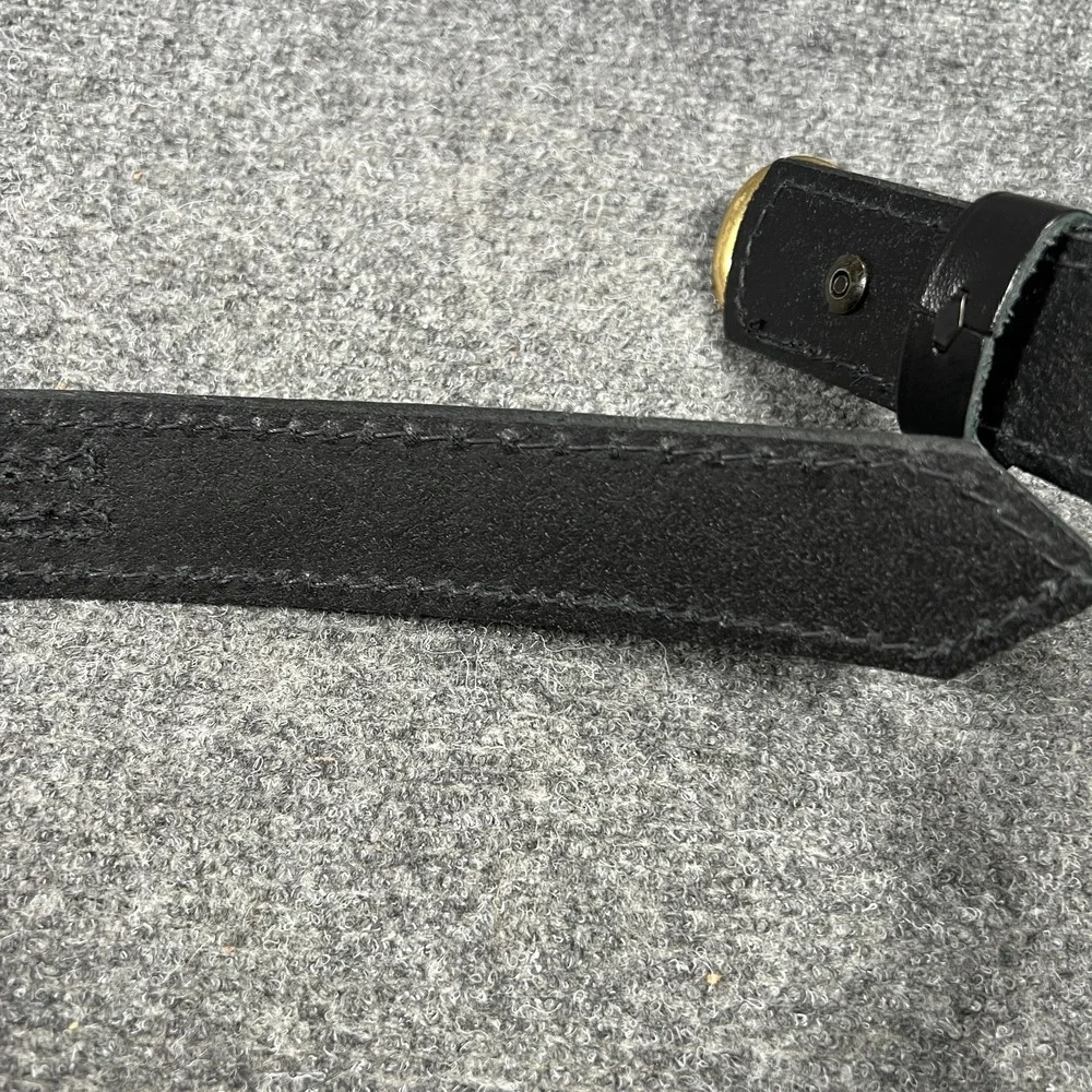 Jay-Pee Belt Mens Size 36 Black Top Grain Bridle Cowhide Police Security